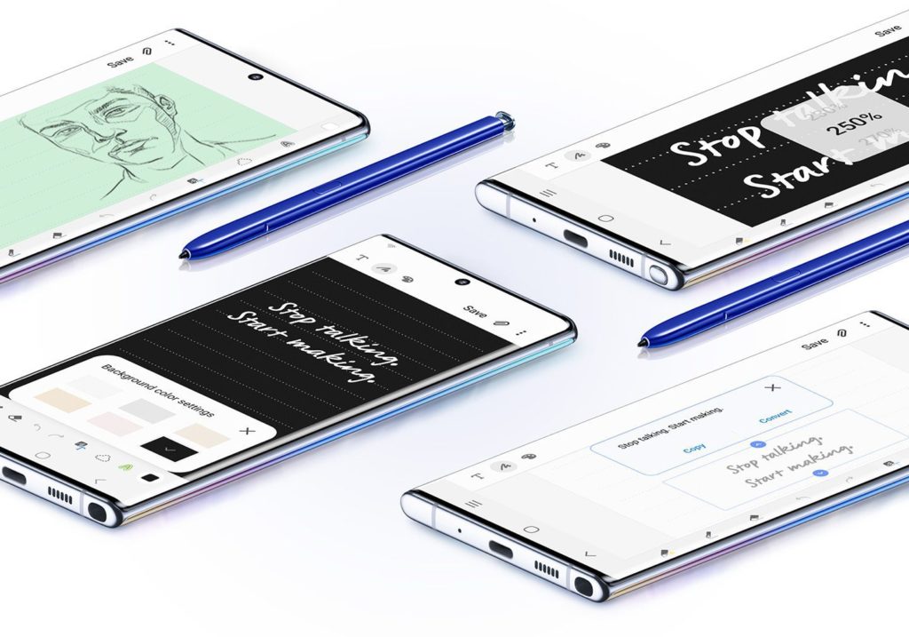 Galaxy Note 10 og Note 10+ har en futuristisk penn